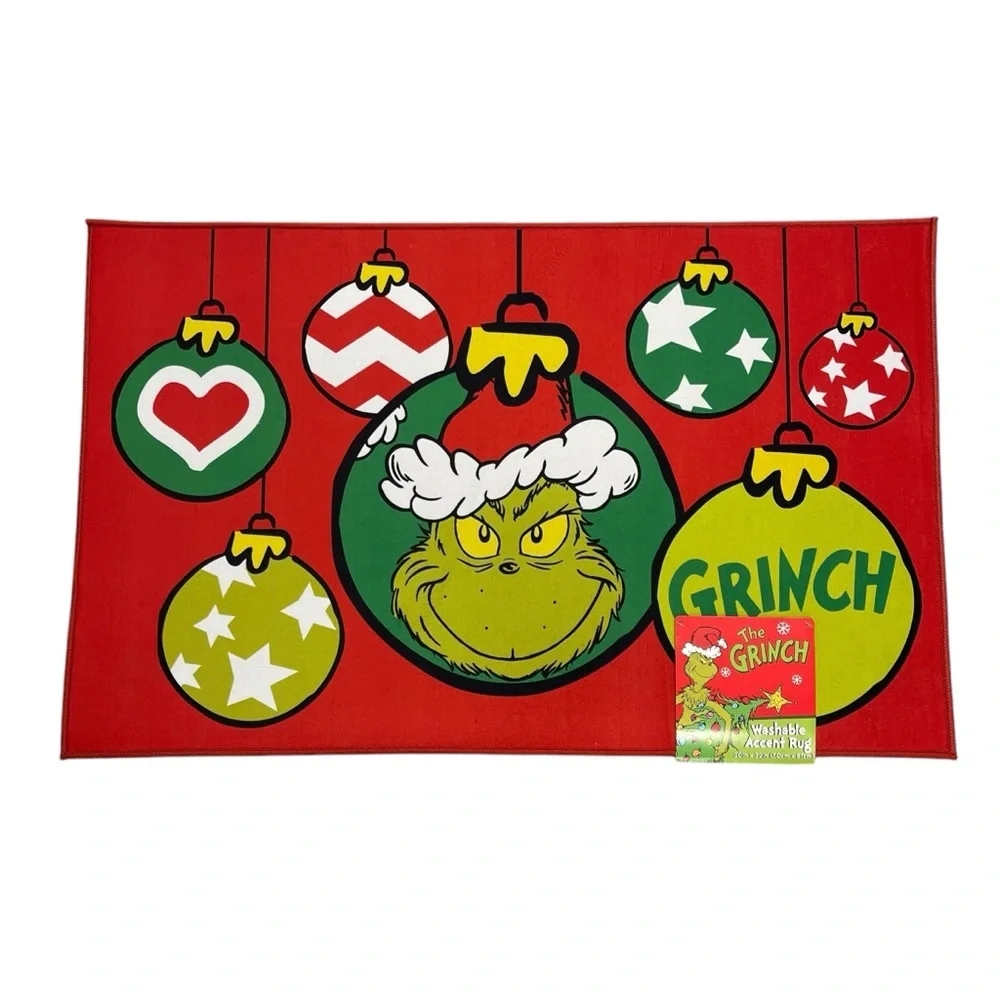 The Grinch Washable Accent Rug